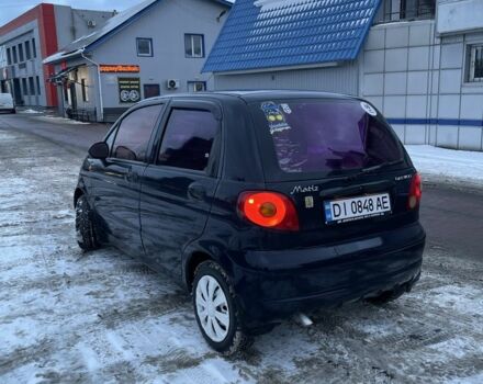 Синий Дэу Матиз, объемом двигателя 0.8 л и пробегом 154 тыс. км за 1800 $, фото 5 на Automoto.ua
