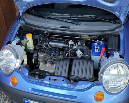 Синій Деу Матіз, об'ємом двигуна 0.8 л та пробігом 126 тис. км за 1800 $, фото 1 на Automoto.ua