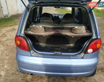 Синій Деу Матіз, об'ємом двигуна 0.8 л та пробігом 123 тис. км за 2450 $, фото 9 на Automoto.ua