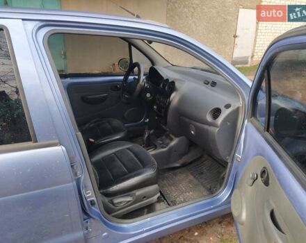 Синій Деу Матіз, об'ємом двигуна 0.8 л та пробігом 123 тис. км за 2450 $, фото 6 на Automoto.ua