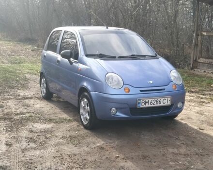 Синий Дэу Матиз, объемом двигателя 0.8 л и пробегом 123 тыс. км за 2500 $, фото 3 на Automoto.ua
