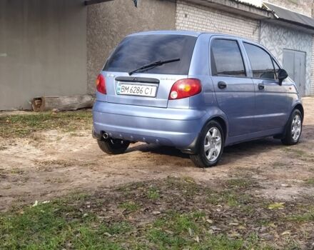 Синий Дэу Матиз, объемом двигателя 0.8 л и пробегом 123 тыс. км за 2500 $, фото 2 на Automoto.ua