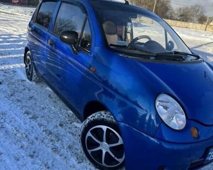 Синій Деу Матіз, об'ємом двигуна 0.8 л та пробігом 122 тис. км за 2600 $, фото 4 на Automoto.ua