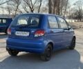 Синий Дэу Матиз, объемом двигателя 0.8 л и пробегом 105 тыс. км за 2300 $, фото 3 на Automoto.ua