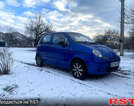 Синій Деу Матіз, об'ємом двигуна 0.8 л та пробігом 152 тис. км за 2000 $, фото 3 на Automoto.ua