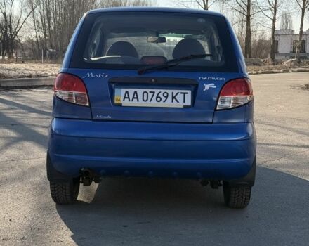 Синий Дэу Матиз, объемом двигателя 0.8 л и пробегом 105 тыс. км за 2300 $, фото 4 на Automoto.ua