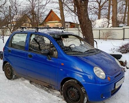 Синий Дэу Матиз, объемом двигателя 0 л и пробегом 106 тыс. км за 2200 $, фото 7 на Automoto.ua