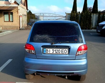 Синій Деу Матіз, об'ємом двигуна 0.8 л та пробігом 200 тис. км за 1800 $, фото 5 на Automoto.ua