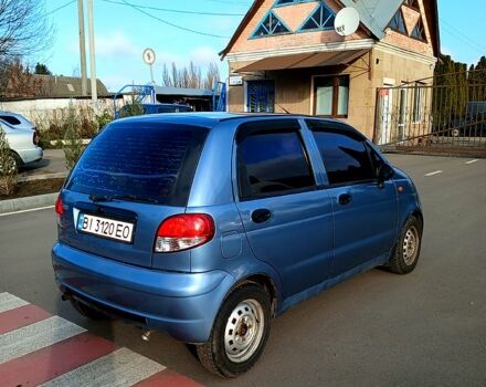 Синій Деу Матіз, об'ємом двигуна 0.8 л та пробігом 200 тис. км за 1800 $, фото 4 на Automoto.ua