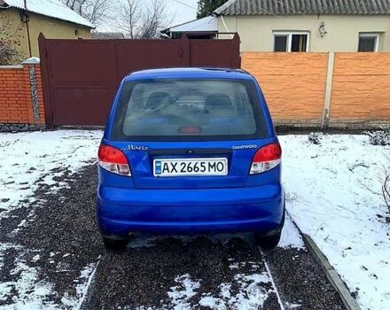 Синій Деу Матіз, об'ємом двигуна 0.8 л та пробігом 152 тис. км за 2000 $, фото 4 на Automoto.ua
