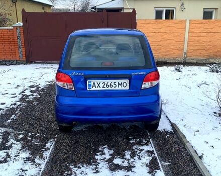 Синій Деу Матіз, об'ємом двигуна 0.8 л та пробігом 152 тис. км за 2000 $, фото 5 на Automoto.ua
