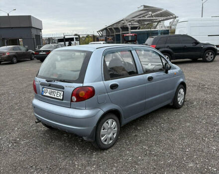 Синий Дэу Матиз, объемом двигателя 0.8 л и пробегом 85 тыс. км за 2700 $, фото 3 на Automoto.ua