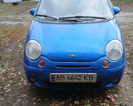 Синий Дэу Матиз, объемом двигателя 0.8 л и пробегом 317 тыс. км за 2300 $, фото 4 на Automoto.ua