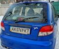 Синий Дэу Матиз, объемом двигателя 0.8 л и пробегом 104 тыс. км за 2200 $, фото 3 на Automoto.ua