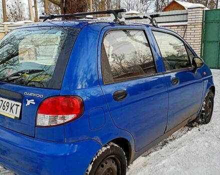Синий Дэу Матиз, объемом двигателя 0 л и пробегом 106 тыс. км за 2200 $, фото 3 на Automoto.ua