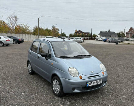 Синий Дэу Матиз, объемом двигателя 0.8 л и пробегом 85 тыс. км за 2700 $, фото 1 на Automoto.ua