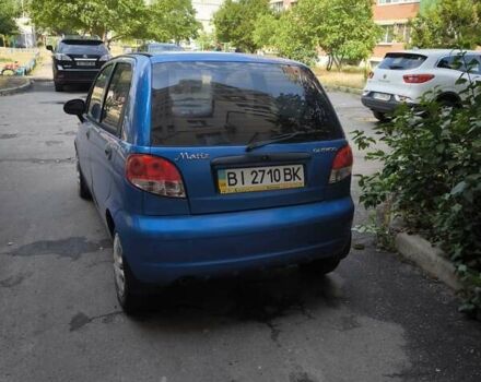 Синий Дэу Матиз, объемом двигателя 0.8 л и пробегом 67 тыс. км за 2600 $, фото 2 на Automoto.ua