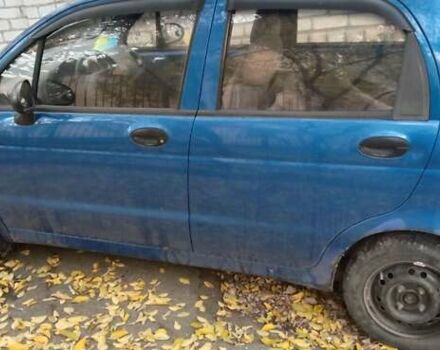 Синій Деу Матіз, об'ємом двигуна 0.8 л та пробігом 97 тис. км за 2500 $, фото 1 на Automoto.ua