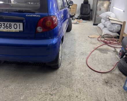 Синий Дэу Матиз, объемом двигателя 0.8 л и пробегом 150 тыс. км за 1500 $, фото 4 на Automoto.ua