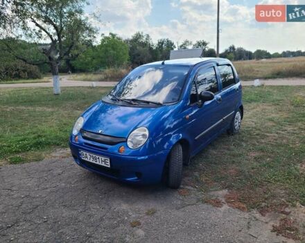 Синий Дэу Матиз, объемом двигателя 0.8 л и пробегом 144 тыс. км за 2500 $, фото 7 на Automoto.ua