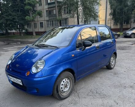 Синий Дэу Матиз, объемом двигателя 0.8 л и пробегом 55 тыс. км за 2000 $, фото 1 на Automoto.ua