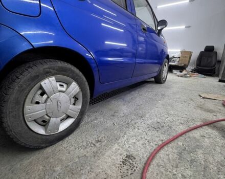 Синий Дэу Матиз, объемом двигателя 0.8 л и пробегом 150 тыс. км за 1500 $, фото 5 на Automoto.ua