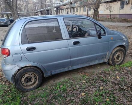 Синий Дэу Матиз, объемом двигателя 0.8 л и пробегом 183 тыс. км за 1500 $, фото 8 на Automoto.ua