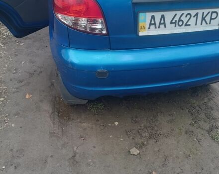 Синий Дэу Матиз, объемом двигателя 8 л и пробегом 108 тыс. км за 1450 $, фото 3 на Automoto.ua