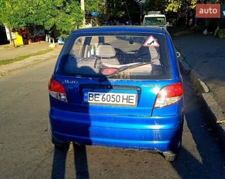 Синій Деу Матіз, об'ємом двигуна 0.8 л та пробігом 50 тис. км за 2500 $, фото 1 на Automoto.ua