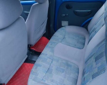 Синий Дэу Матиз, объемом двигателя 0.8 л и пробегом 100 тыс. км за 1600 $, фото 1 на Automoto.ua