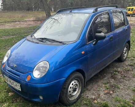 Синій Деу Матіз, об'ємом двигуна 0.8 л та пробігом 69 тис. км за 2500 $, фото 1 на Automoto.ua