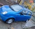 Синий Дэу Матиз, объемом двигателя 0.8 л и пробегом 100 тыс. км за 1600 $, фото 4 на Automoto.ua