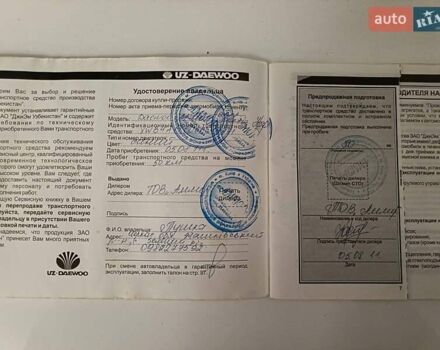 Синій Деу Матіз, об'ємом двигуна 0.8 л та пробігом 168 тис. км за 2500 $, фото 8 на Automoto.ua