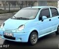 Синий Дэу Матиз, объемом двигателя 1 л и пробегом 191 тыс. км за 2000 $, фото 1 на Automoto.ua