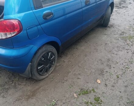 Синий Дэу Матиз, объемом двигателя 8 л и пробегом 108 тыс. км за 1450 $, фото 1 на Automoto.ua