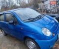 Синий Дэу Матиз, объемом двигателя 0.8 л и пробегом 100 тыс. км за 1600 $, фото 1 на Automoto.ua