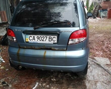 Синій Деу Матіз, об'ємом двигуна 8 л та пробігом 119 тис. км за 1400 $, фото 1 на Automoto.ua