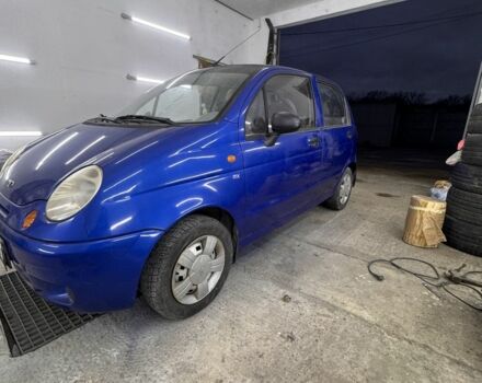 Синий Дэу Матиз, объемом двигателя 0.8 л и пробегом 150 тыс. км за 1500 $, фото 2 на Automoto.ua