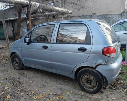 Синий Дэу Матиз, объемом двигателя 0.8 л и пробегом 183 тыс. км за 1500 $, фото 6 на Automoto.ua