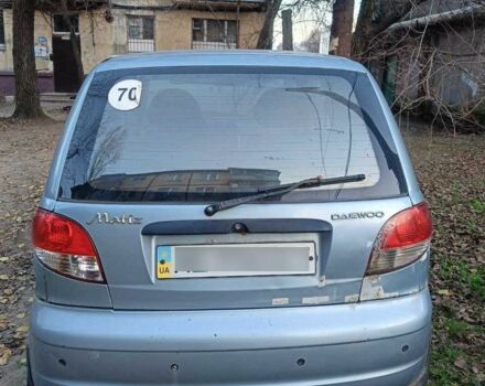 Синий Дэу Матиз, объемом двигателя 0.8 л и пробегом 183 тыс. км за 1500 $, фото 5 на Automoto.ua