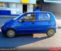 Синий Дэу Матиз, объемом двигателя 0.8 л и пробегом 50 тыс. км за 2500 $, фото 1 на Automoto.ua