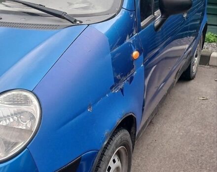 Синій Деу Матіз, об'ємом двигуна 0.8 л та пробігом 124 тис. км за 1300 $, фото 2 на Automoto.ua