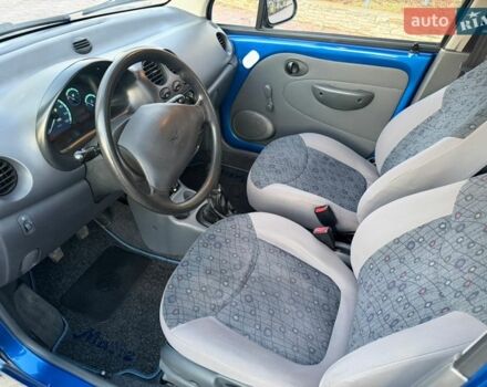 Синий Дэу Матиз, объемом двигателя 0.8 л и пробегом 57 тыс. км за 2750 $, фото 57 на Automoto.ua