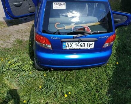 Синій Деу Матіз, об'ємом двигуна 0.8 л та пробігом 51 тис. км за 3000 $, фото 1 на Automoto.ua