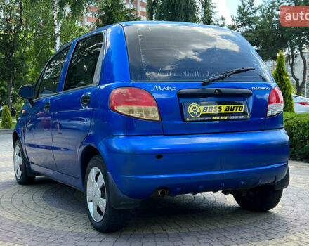 Синий Дэу Матиз, объемом двигателя 0.8 л и пробегом 66 тыс. км за 2500 $, фото 4 на Automoto.ua
