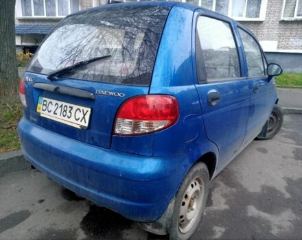 Синий Дэу Матиз, объемом двигателя 8 л и пробегом 49 тыс. км за 2500 $, фото 1 на Automoto.ua
