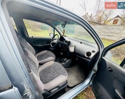 Синій Деу Матіз, об'ємом двигуна 0.8 л та пробігом 76 тис. км за 3800 $, фото 6 на Automoto.ua