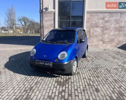 Синий Дэу Матиз, объемом двигателя 0.8 л и пробегом 120 тыс. км за 2599 $, фото 1 на Automoto.ua