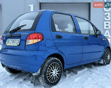 Синий Дэу Матиз, объемом двигателя 0.8 л и пробегом 50 тыс. км за 2900 $, фото 14 на Automoto.ua
