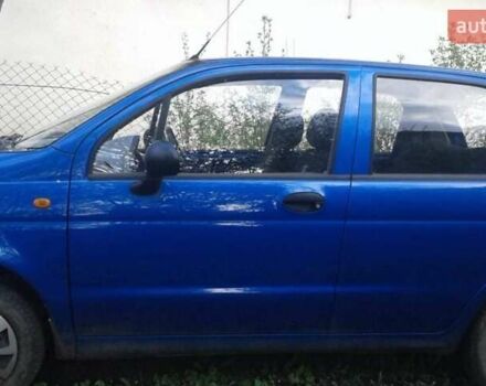 Синий Дэу Матиз, объемом двигателя 0.8 л и пробегом 61 тыс. км за 3500 $, фото 4 на Automoto.ua